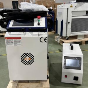  Max Laser Power Fiber Laser Welding 4 In 1 Machine with PLC Control System Manufactures