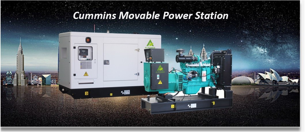 Original Usa Engine Cummins Generator Set 150kva With Silent 120kw Alternator