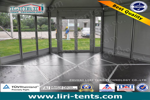 30 people haxagonal tent 6m for business show