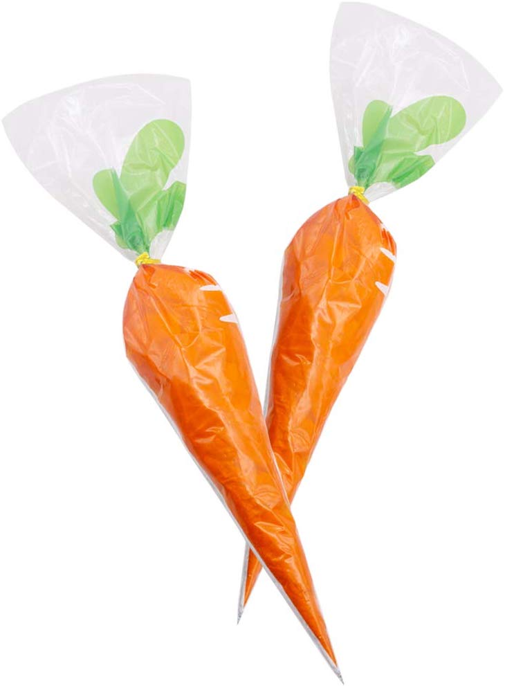 Food Grade Plastic Packaging Treat Bags , Cellophane Easter Treat Bags