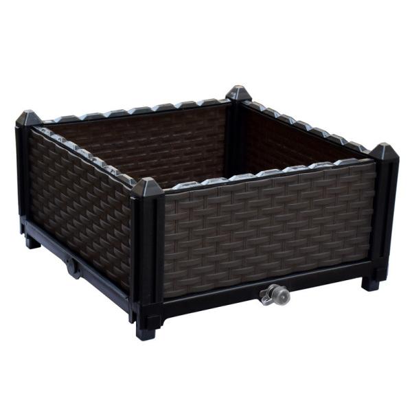 40*40*22cm plastic plant grow box, garden beds DIY planter box for vegetable