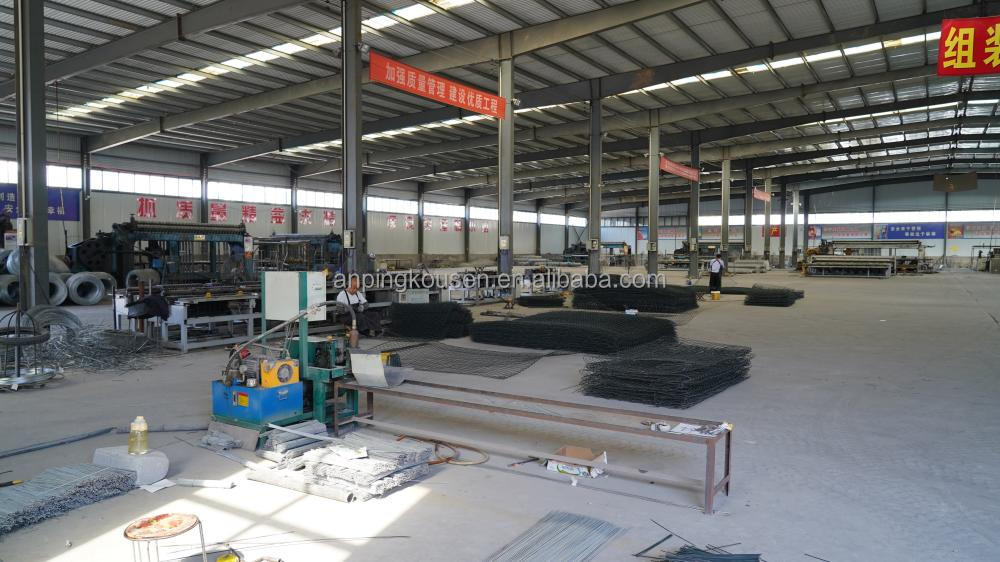 Galvanized Iron Wire Welding Pattern PVC Coated Gabion Basket for Flood Control Mesh