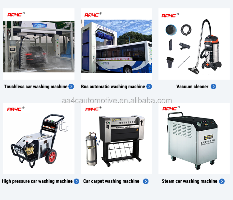 Automatic Tunnel Car Washing Machine Commercial 12KW 9 Brushes