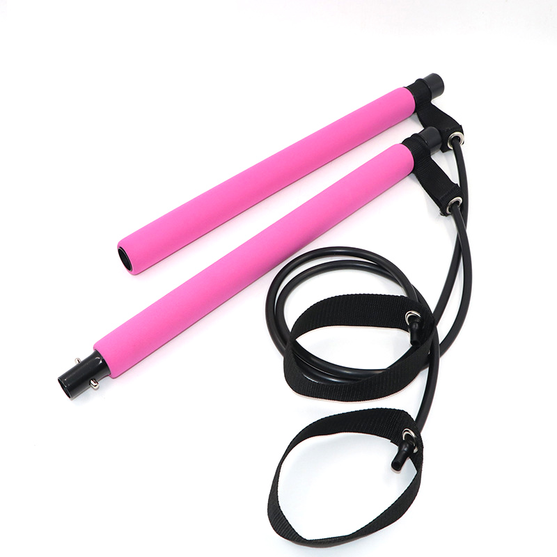 50cm Colorful Tone Up Pilates Bar Exercise Expander Yoga Pilates Stick