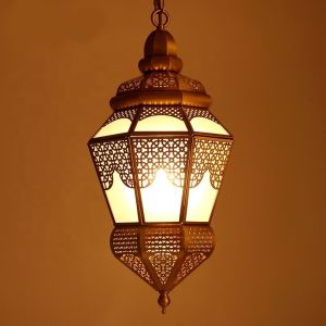 180° Beam Angle Vintage Copper Chandelier with E14 Light Source and 6 KG Weight