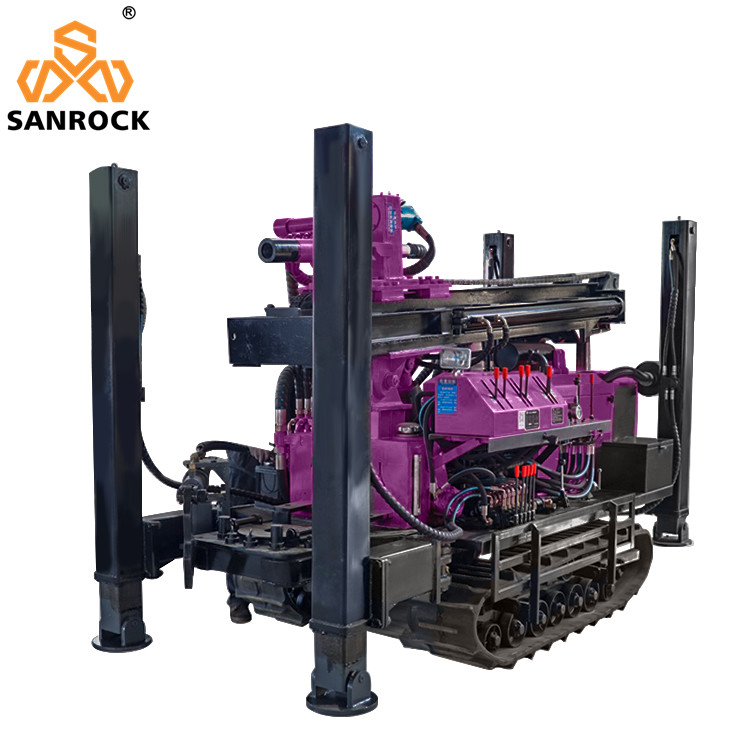 180m Drilling Depth Portable Water Well Drilling Rig for Deep Drilling