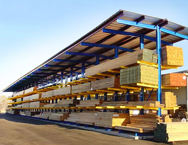 Cantilever Rack For Long Profiles Single Or Double Sided Cantilever Rack Warehouse Storage Racking