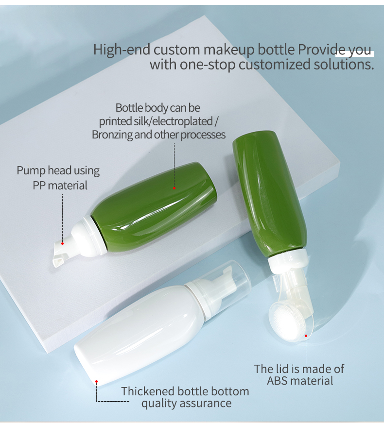 PET Custom Hand Sanitizer Bottles 250ml 300ml Plastic Lotion Bottles With Pump