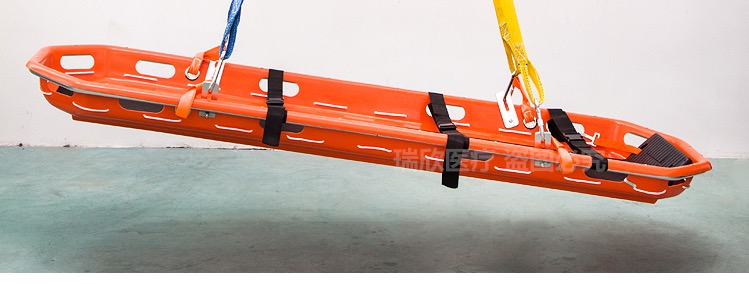 Manual First Aid Aircraft Rescue PE Basket Stretcher for Emergency CE Certificate