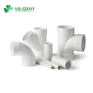  QX PVC Drainage Pipe Fittings with ASTM D2665 Standard Compatibility Manufactures