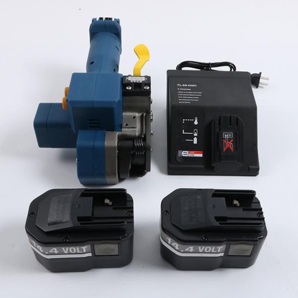 P323 Battery Rechargeable Poly Band Pallet Strapping Machine For Pallet