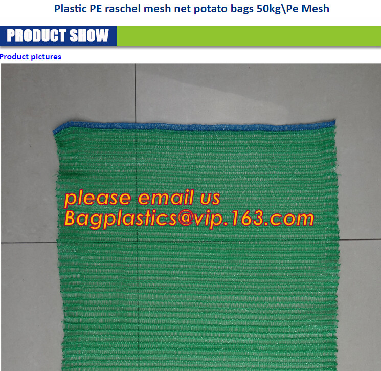 Agriculture Industrial Use and Accept Custom Order Raschel Mesh Bags for Vegetables,Orange onion potato vegetable fruit