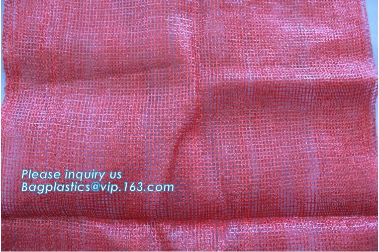 Reusable Solid Shopping Bag String Grocery Bag Shopper Cotton Tote Mesh Net Woven Portable Durable Shopping, BAGEASE