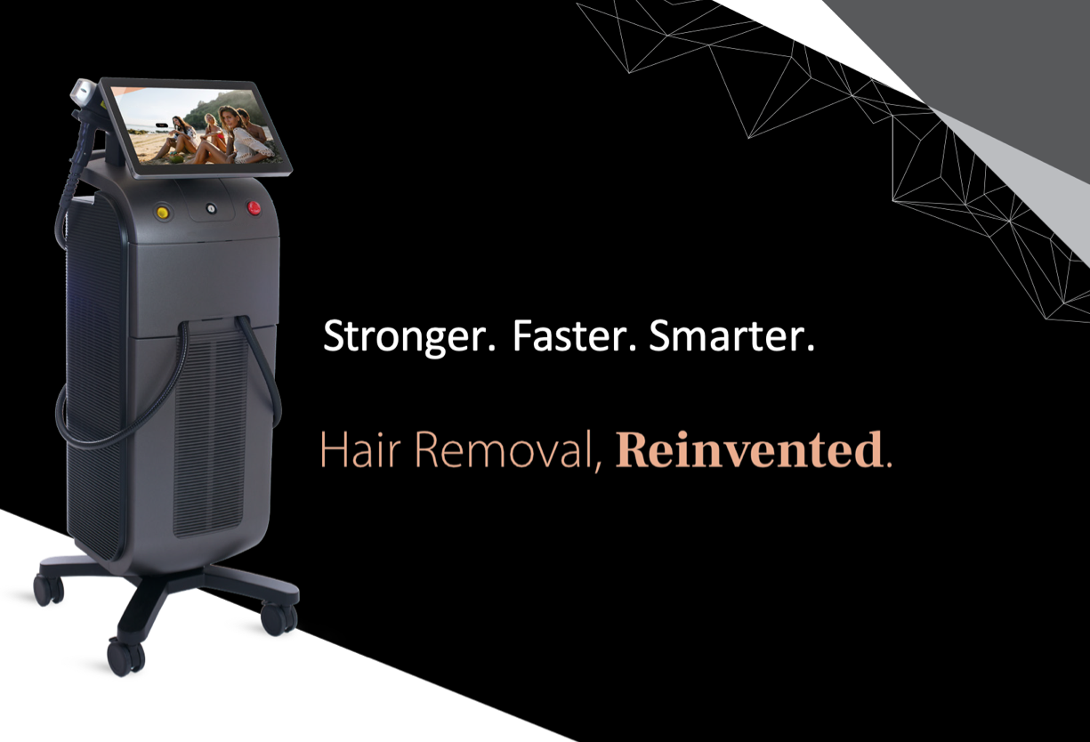 High Frequency 1-10HZ 808 Diode Laser Hair Removal Machine With 600W Output Power