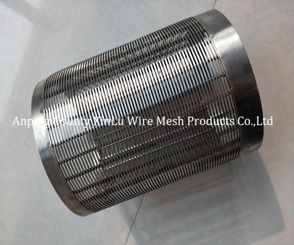 Stainless Steel 2205 Wedge Wire Screen Tube with 219mm Johnson Water Well Screen