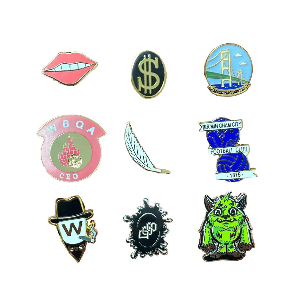 High Value-added custom Badges And Pins For School Organizations And Companies