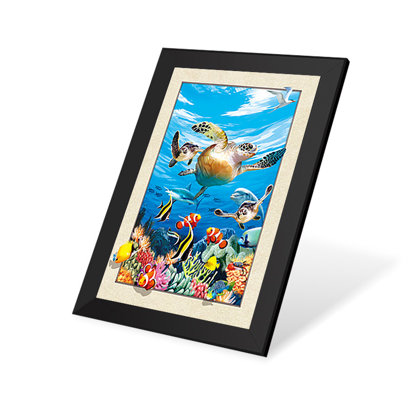 Horses Running Design 3D Animal Pictures Home Decoration 3D Picture Frame