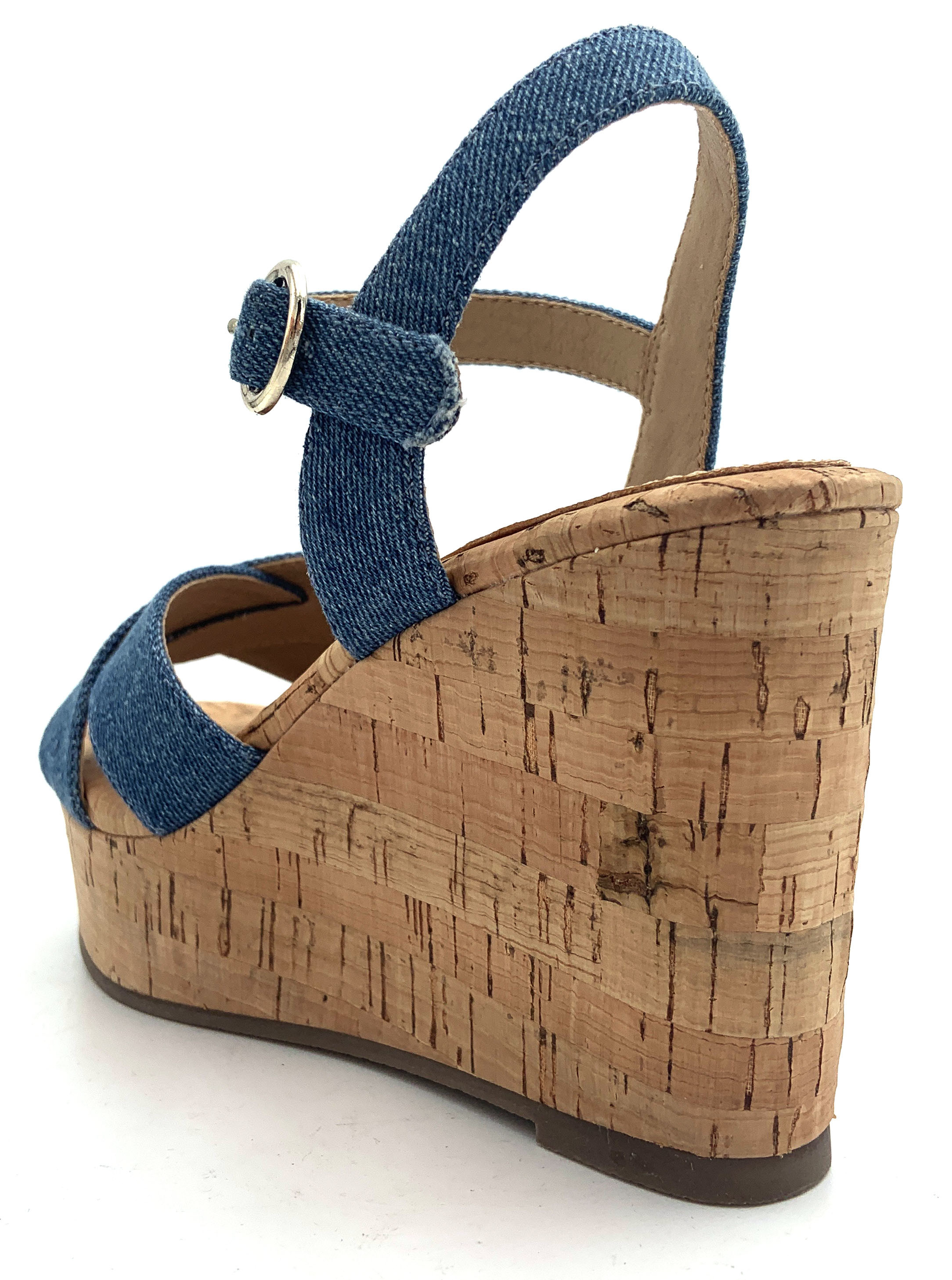 Wedge High Heel Stylish Sandals , Ladies Heeled Sandals For Party Cocktail