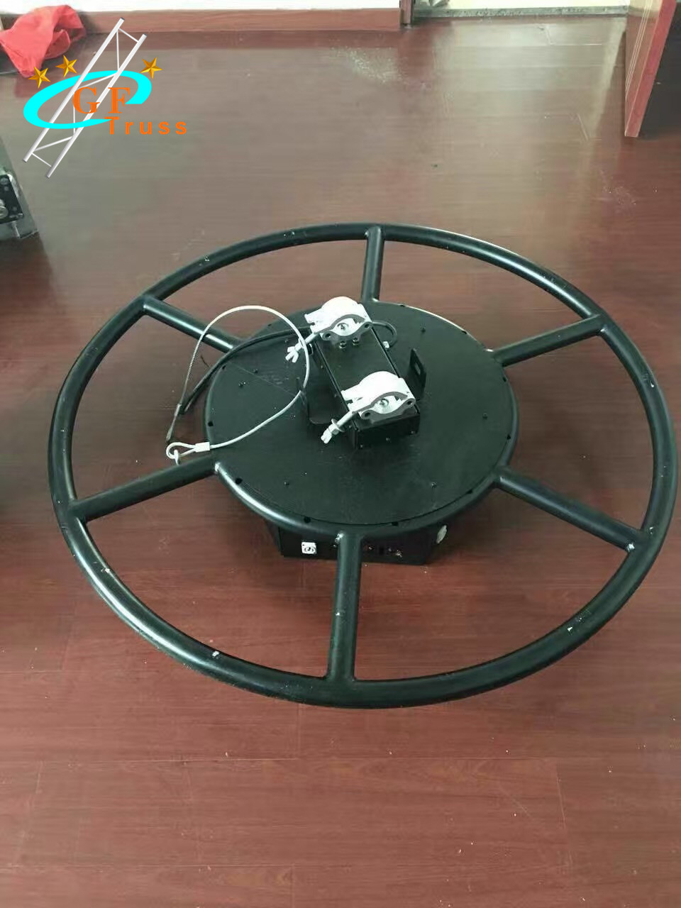 Wedding Mini Circle Rotating Lighting Aluminum Stage Truss