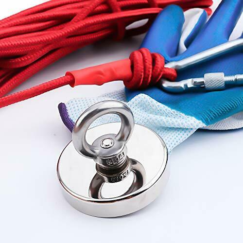 Industrial Double Side Round Searching Magnet with Strong Pulling Force NdFeb Grade