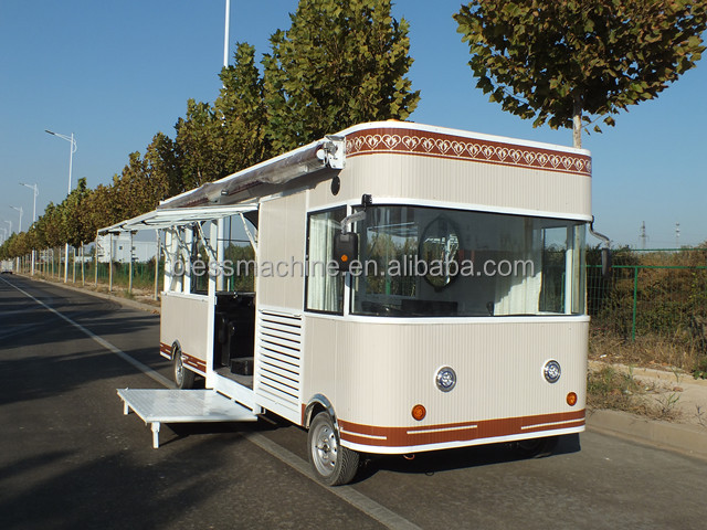 Mobile Salon in Technology with 4 Wheels and L420.00cm*W180.00cm*H230.00cm Dimensions