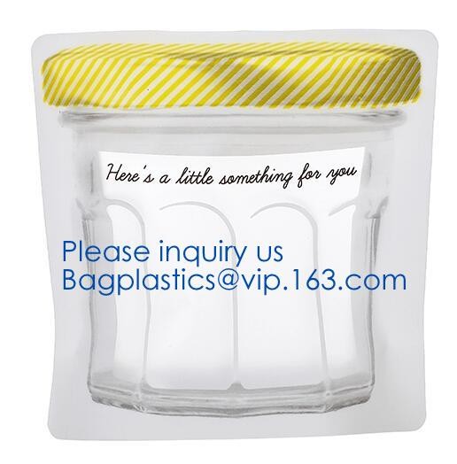 polypropylene Crystal Clear Cello Bags flat square block bottom opp bag,candy opp square bottom cello bag bagease packag