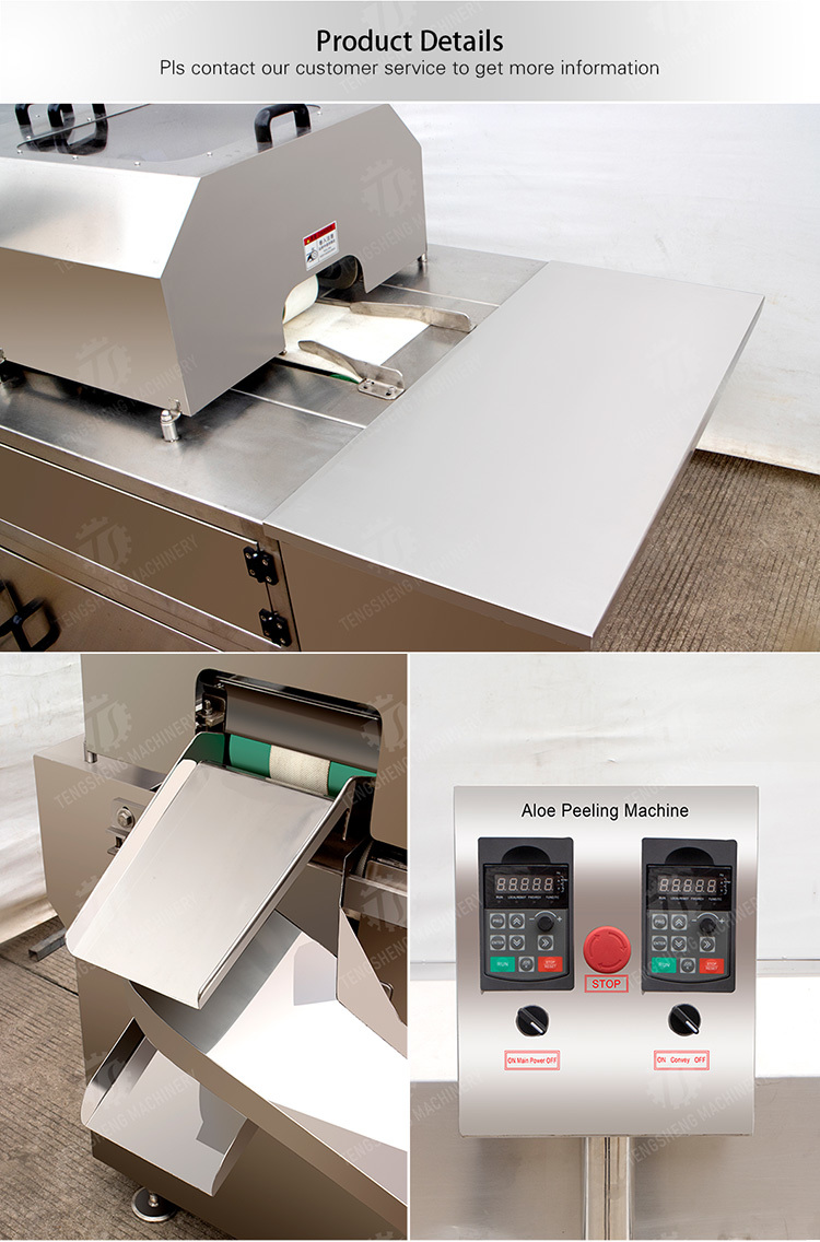Aloe peeling machine processing production Peeling Machine