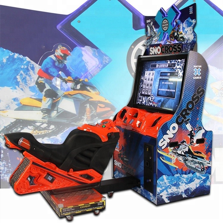 110V / 220V Racing Arcade Machine Coin Operated For 5 - 12 Years Old Kids