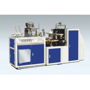 45-55 Pcs / Minute Fully Automatic Paper Cup Making Machine With Multi - Working