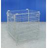 Buy cheap Cellular Mild Steel Metal Mesh Cage Durable Warehouse Wire Container from wholesalers