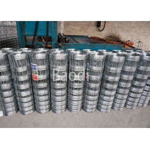 Hot Dipped Galvanized Hinge Joint Woven Field Fence Rectangular Grid