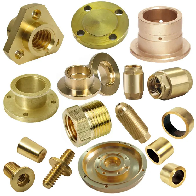 OEM / ODM Custom CNC Brass Parts Durable For Industrial Automation