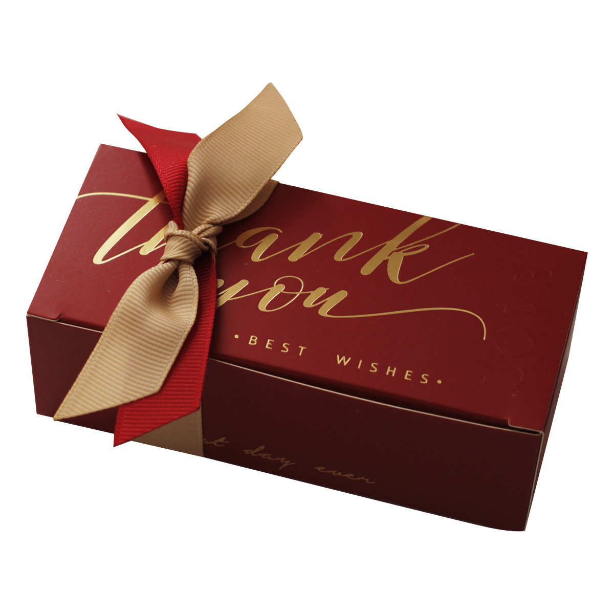 Personalized Gift Boxes Made Easy with Our Custom Folding Recyclable Color Ribbon