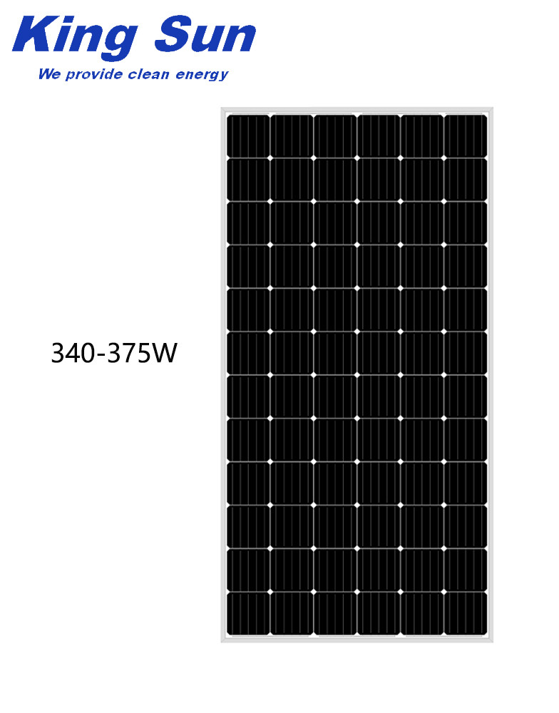 Import Photovoltaic Solar Panels 375w From China Monocrystalline Solar Panel