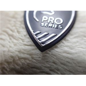 Environmentally Friendly Custom Clothing Patches Mirror TPU Screen Printing