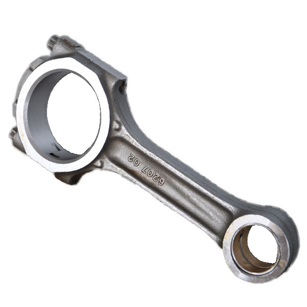 4d95 Engine Conrod Komatsu Excavator Parts Conecting Rod With Piston Crankshaft
