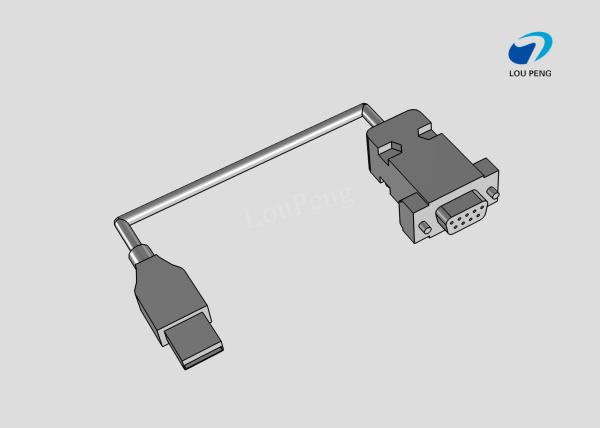 USB Cable Assemblies, 3.0 USB 9-Position Plug, AM to D-SUB 9PIN Female, Double