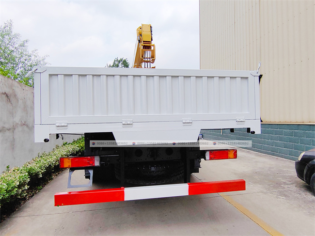 Famous Brand 6x6 6x4 Cargo Dump Truck Crane Truck Mounted With 14tons 12 Tons