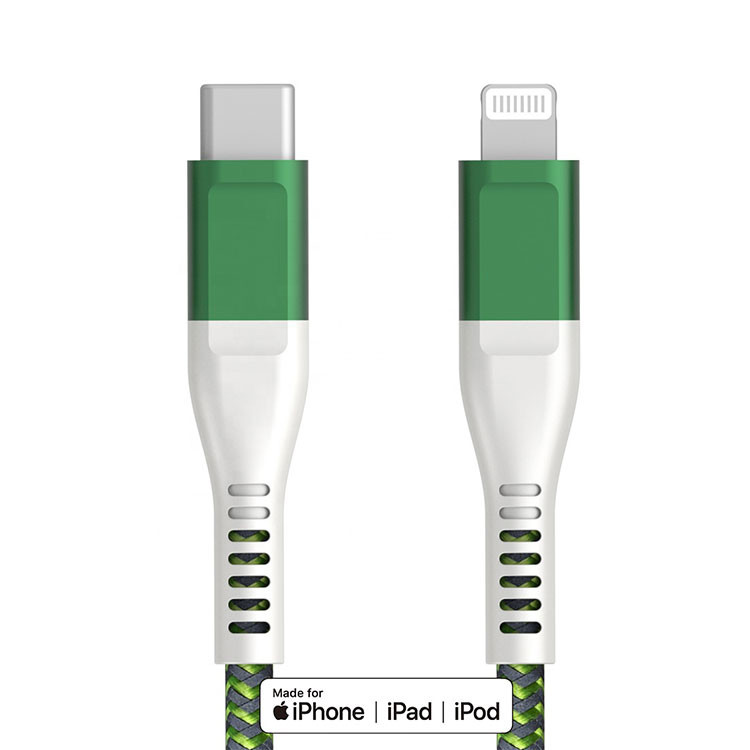 Custommized Type C To Lighting Cable From Original MFI Certified MFI Cable Manufacturer C94 8 pin 3A Fast Charger Cable