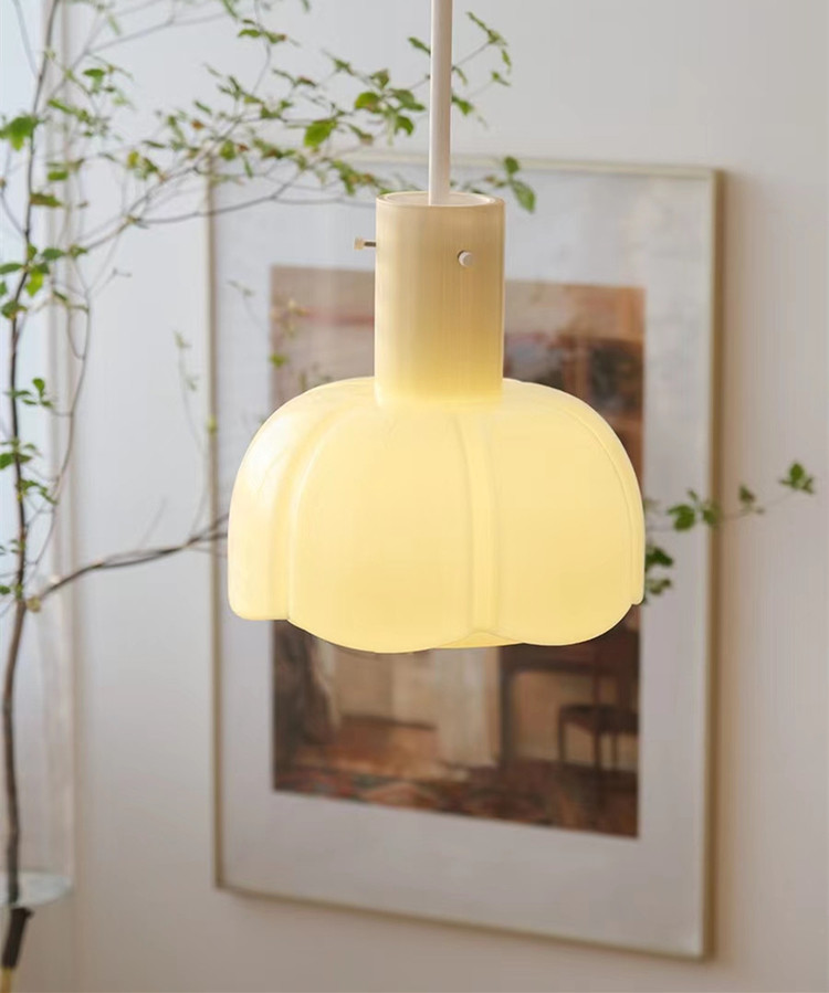Modern Flower Pendant Lamp Restaurant Lovely Nordic Study Single Coffee Porto Pendant Light(WH-GP-130)