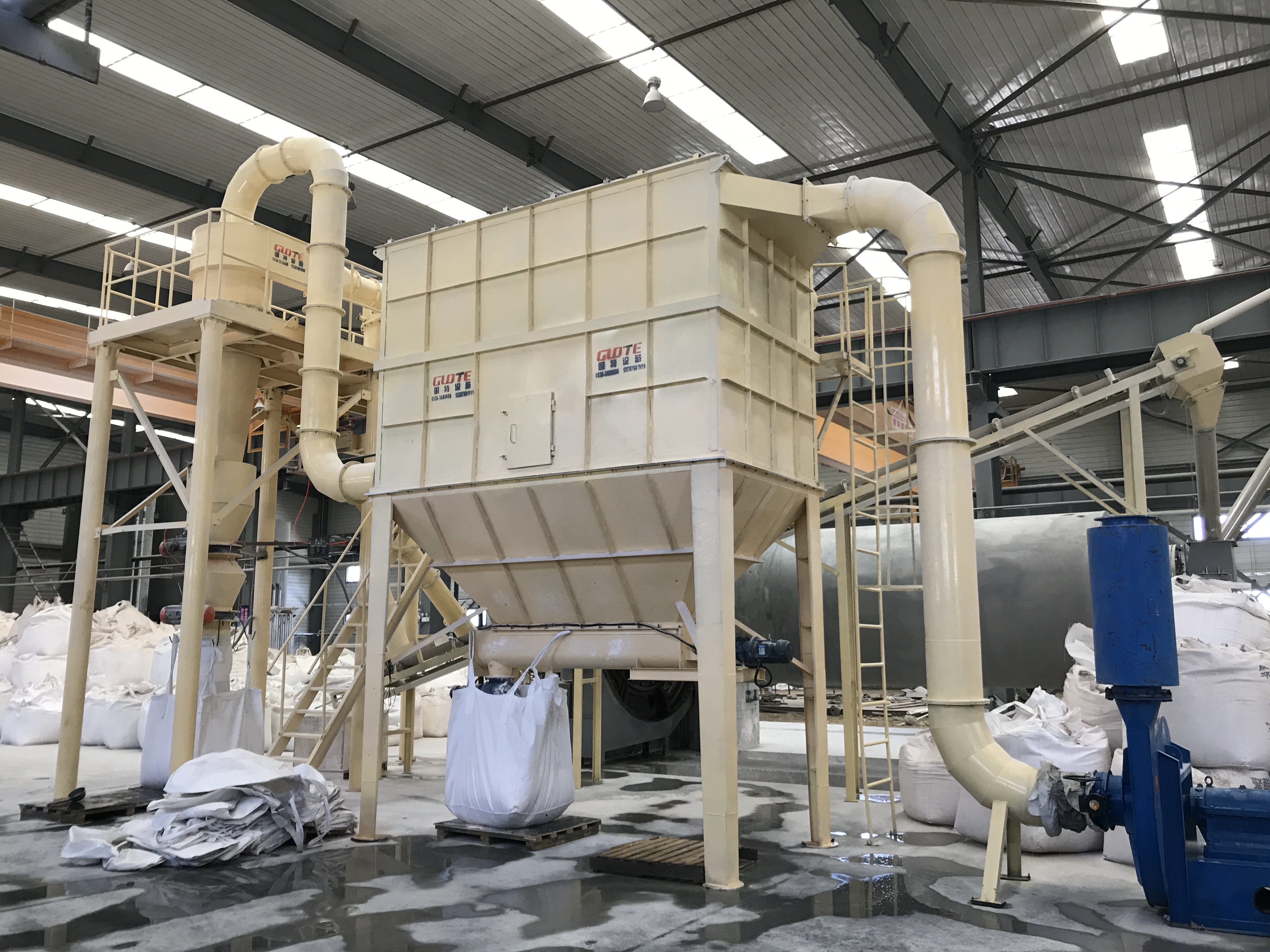 1.2-20 t/h Capacity Motor Core Components Mining Equipment Ceramic Grinding Ball Mill Grinding Machine