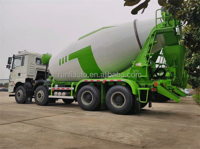 Large Capacity Shacman Volumetric 8x4 6x4 Concrete Mixer Truck 10m3 15m3