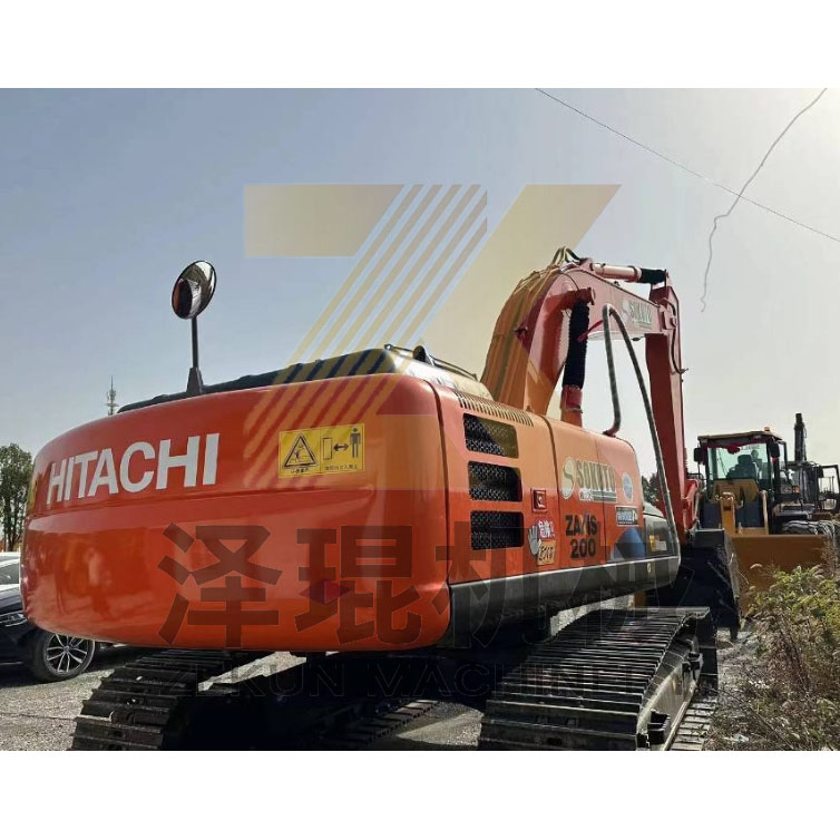 20 Ton Used Hitachi ZX200-3G Crawler Excavator with Other Hydraulic Valve in Japan