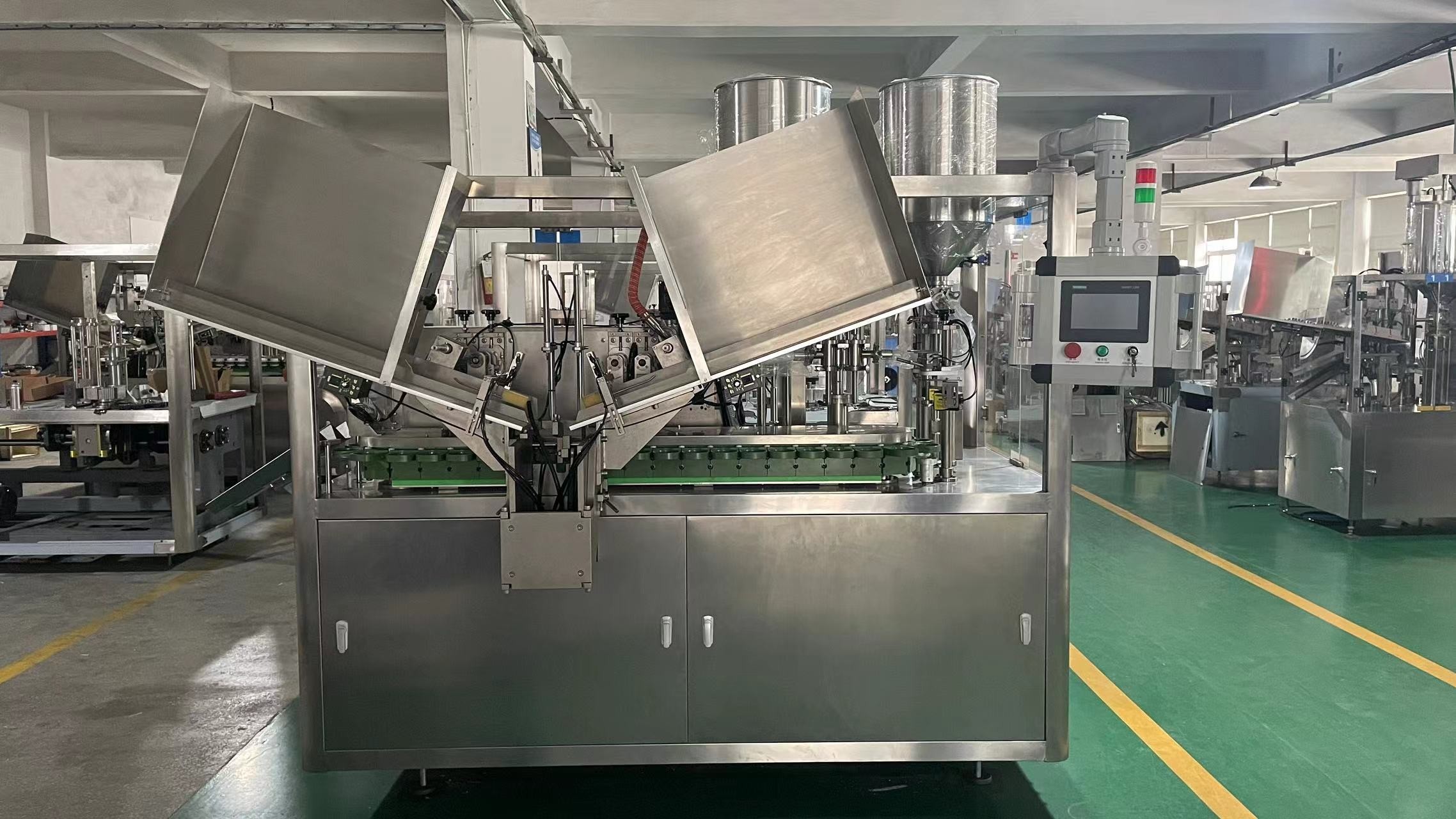 Cosmetic Cream Toothpaste Plastic Tube Filler Packaging Filling And Sealing Machine