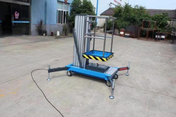 AC220V 50HZ Voltage Electric Hydraulic Mast Aluminum Alloy Mobile Aerial