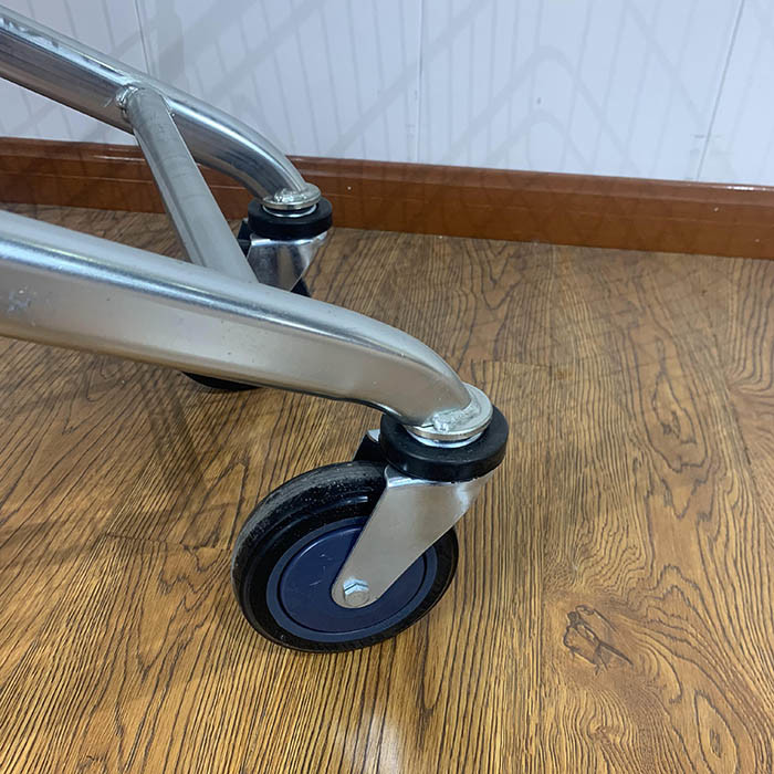 125L Retail CE Certificate Elevator Wheel Steel Shopping Cart