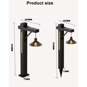 IP65 Solar LED Path Light 2700K / 6500K Solar Garden Path Light