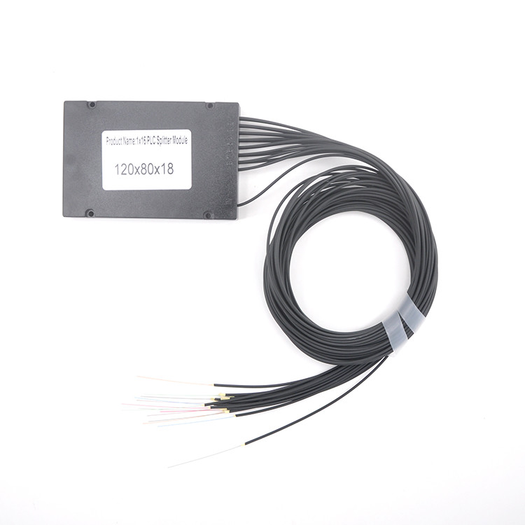 Abs Box Pon Fiber Optic PLC Splitter FC LC Connector Singlemode