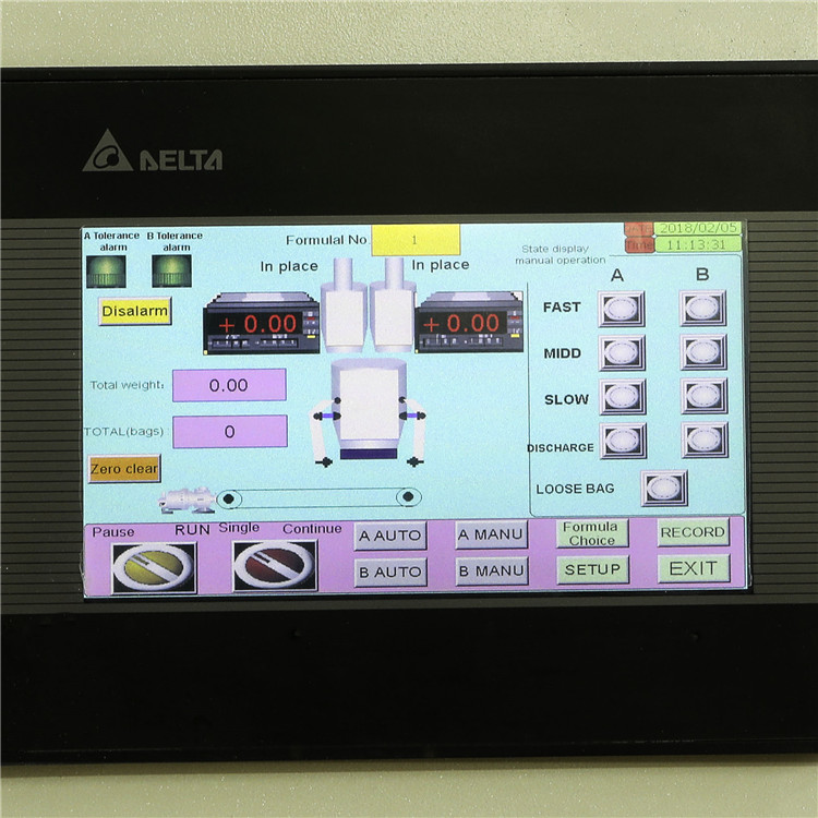 3000*1500*2800mm 10kg Granule Fertilizer Packing Machine