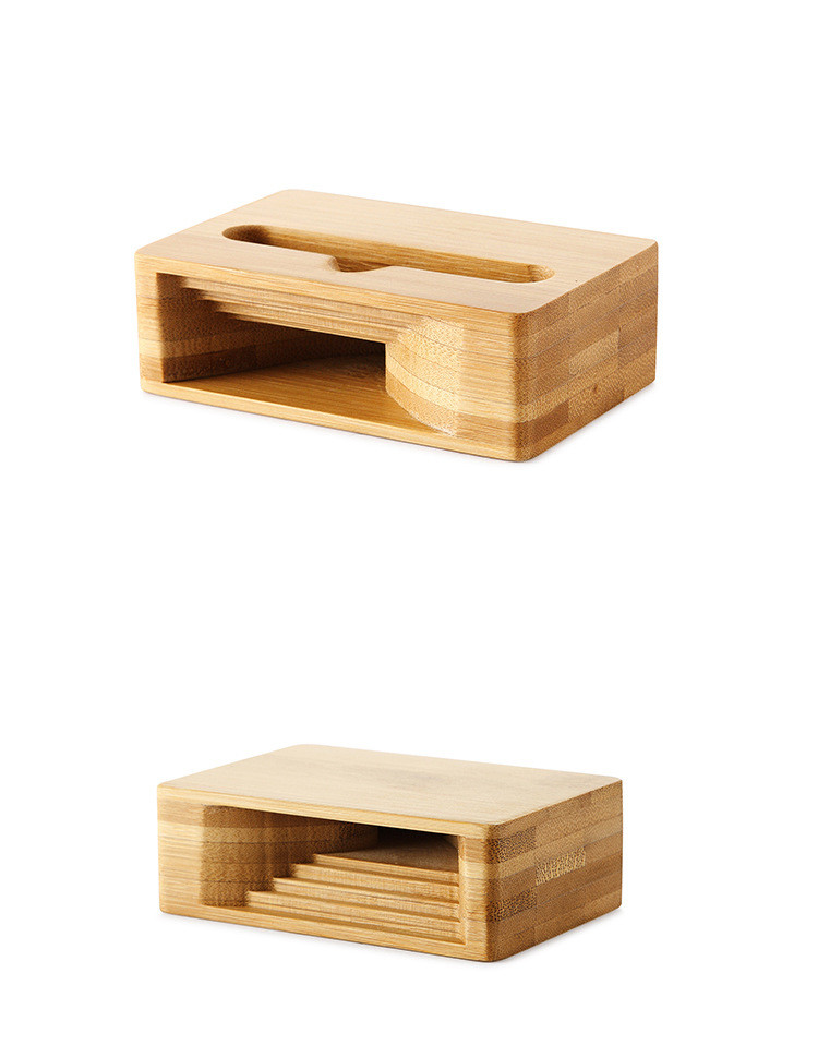 Carbonized bamboo phone stand with a Physical loudspeaker for iphoneX 8plus for samsung note8 S8
